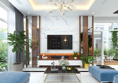 Thi công nội thất biệt thự Dầu Tiếng