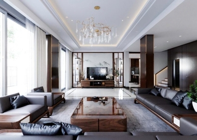 Thi công nội thất biệt thự Dĩ An