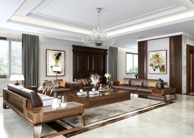 Thi công nội thất biệt thự Thủ Dầu Một