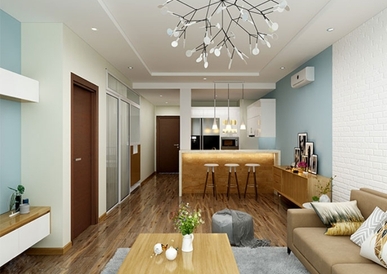 Thi công nội thất chung cư Bàu Bàng