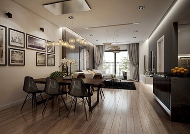 Thi công nội thất chung cư Dầu Tiếng