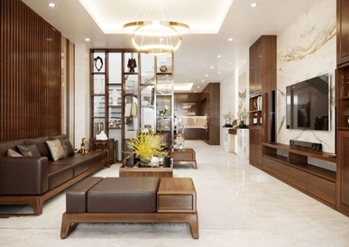 Thi công nội thất nhà phố Bến Cát