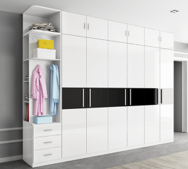 Mẫu tủ quần áo 6 cánh hiện đại 073