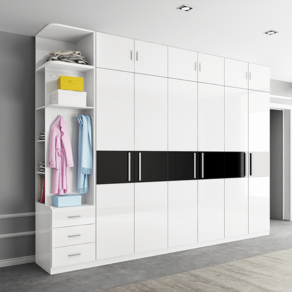 Mẫu tủ quần áo 6 cánh hiện đại 073