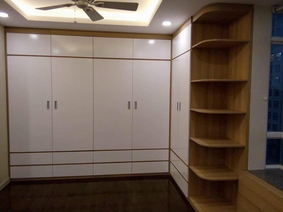Mẫu tủ quần áo 6 cánh hiện đại 076