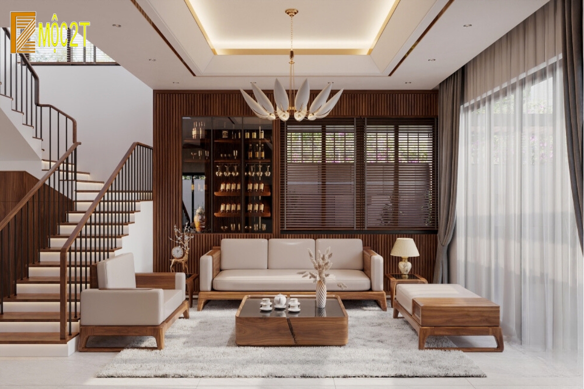 Các bước quy trình thiết kế nội thất biệt thự tại Dĩ An của Nội Thất Xuân Phú