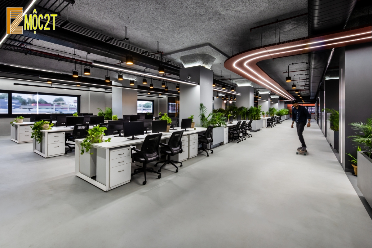 Các yếu tố ảnh hưởng đến hiệu quả thiết kế nội thất văn phòng tại Phường Bình Hòa