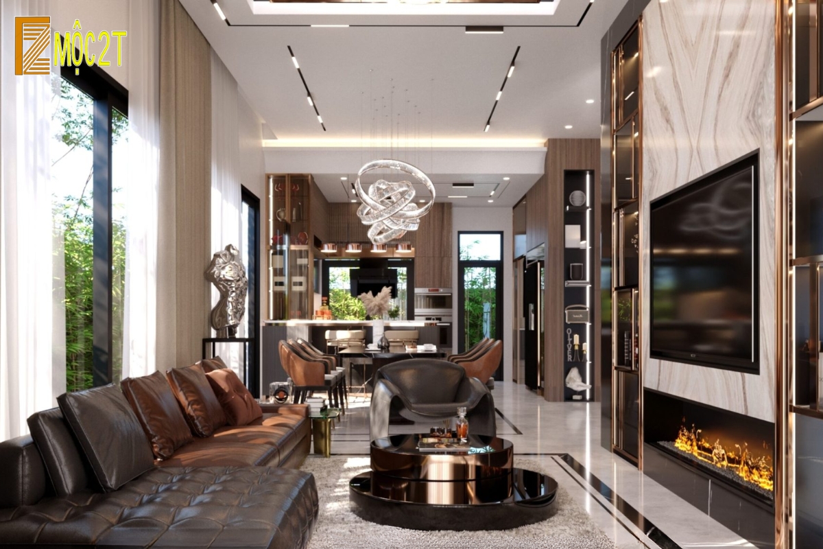 Các yếu tố quan trọng ảnh hưởng đến thiết kế nội thất biệt thự tại Dầu Tiếng
