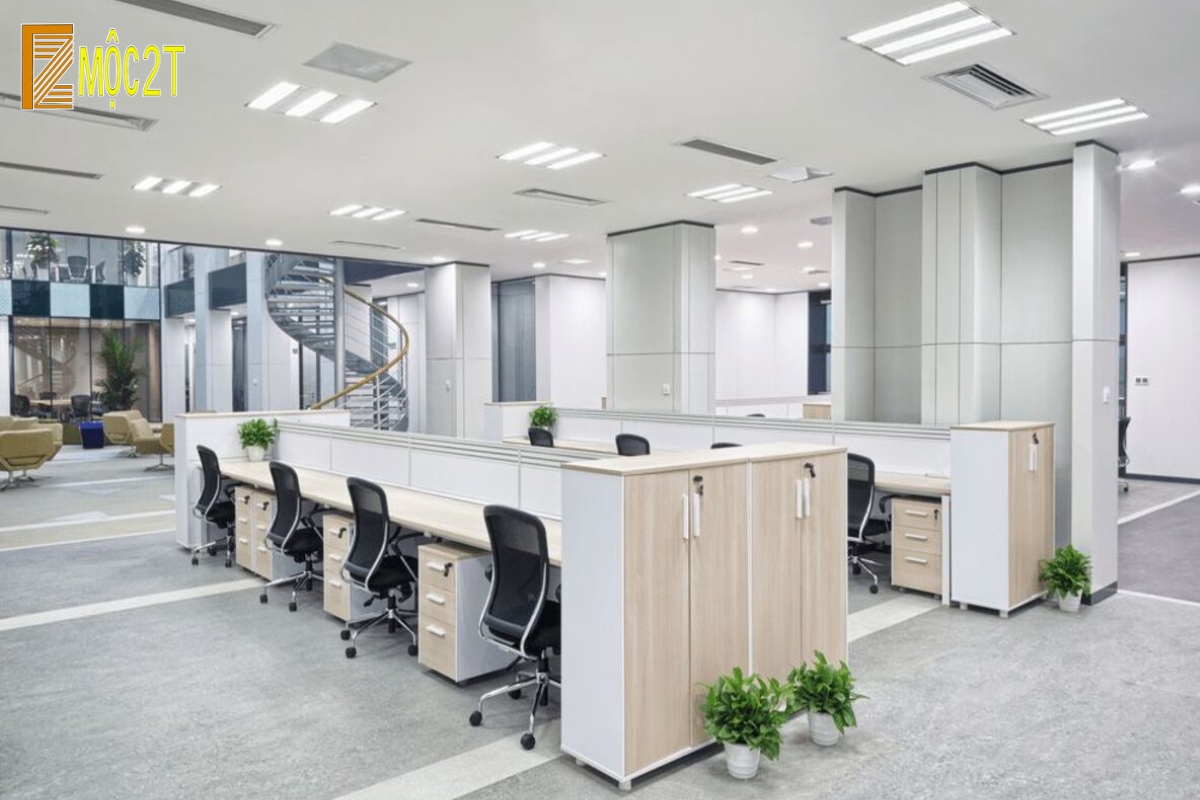 Lợi ích khi hợp tác với Mộc 2T trong thiết kế nội thất văn phòng tại Dầu Tiếng