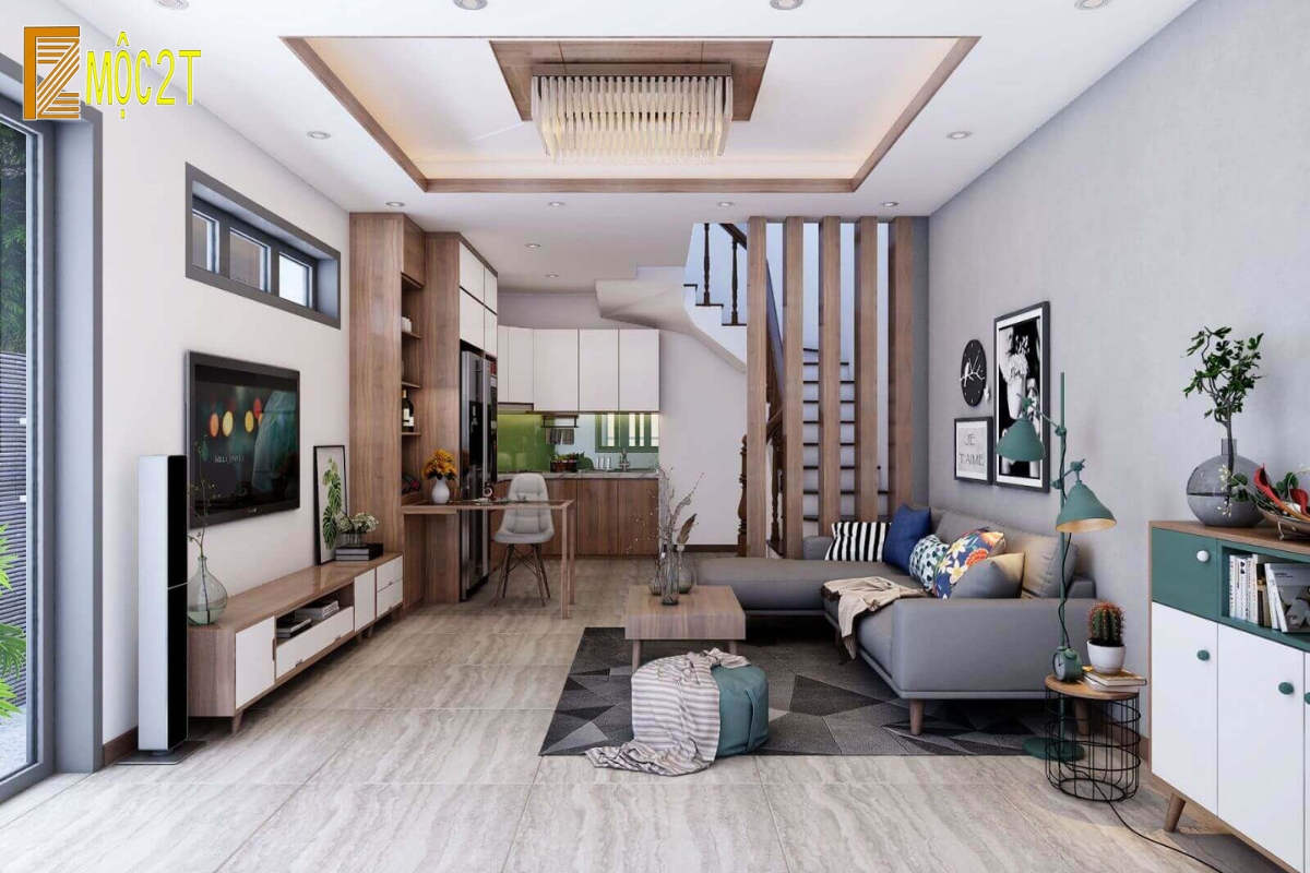 Lưu ý khi thi công nội thất nhà phố Dĩ An