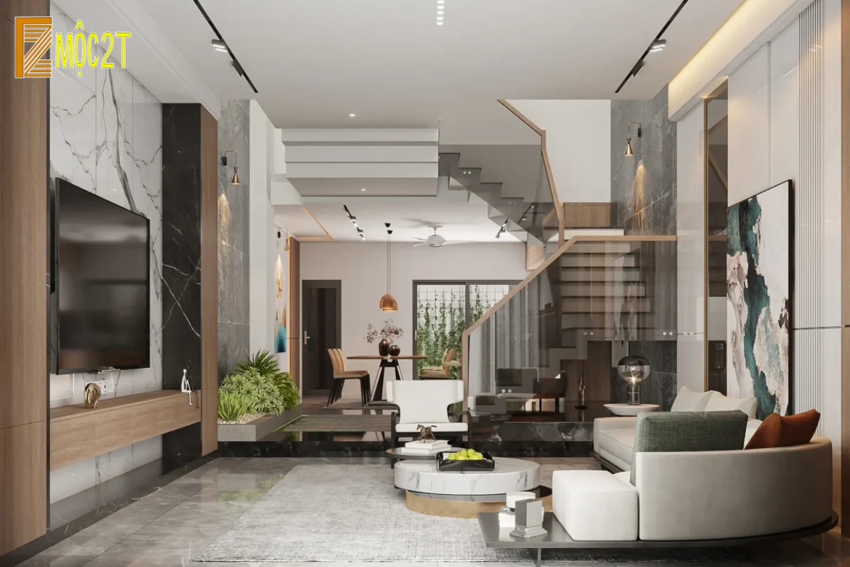 Lưu ý khi thi công nội thất nhà phố Tân Uyên