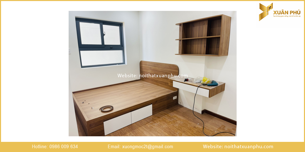 Lưu ý giường ngủ có ngăn kéo