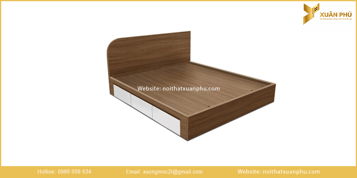 Mẫu giường hộp