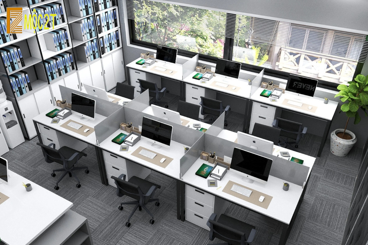 Mộc 2T: Đơn vị thiết kế nội thất văn phòng tại Bến Cát