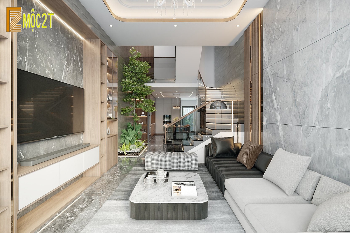 Những lợi ích khi thi công nội thất nhà phố Bến Cát