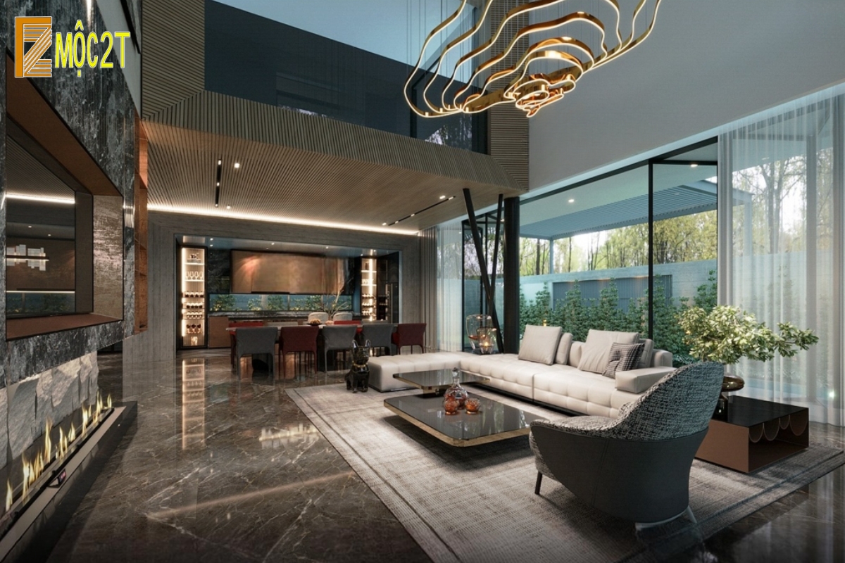 Những lưu ý khi thiết kế nội thất biệt thự tại Bắc Tân Uyên
