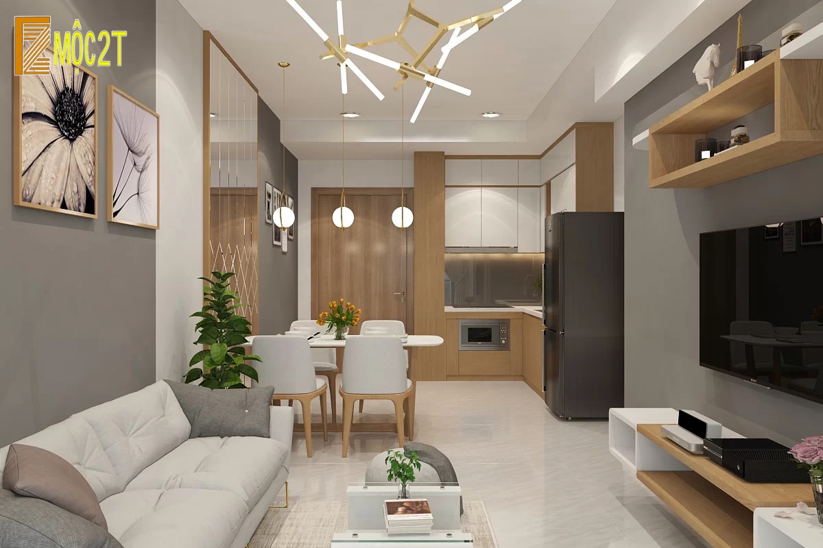 Quy trình thiết kế nội thất chung cư tại Dĩ An của Nội Thất Xuân Phú