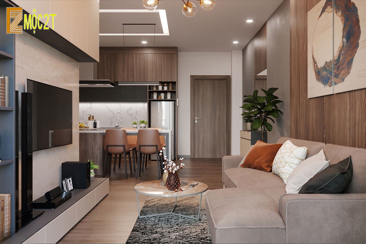 Quy trình thực hiện thi công nội thất chung cư tại Dĩ An