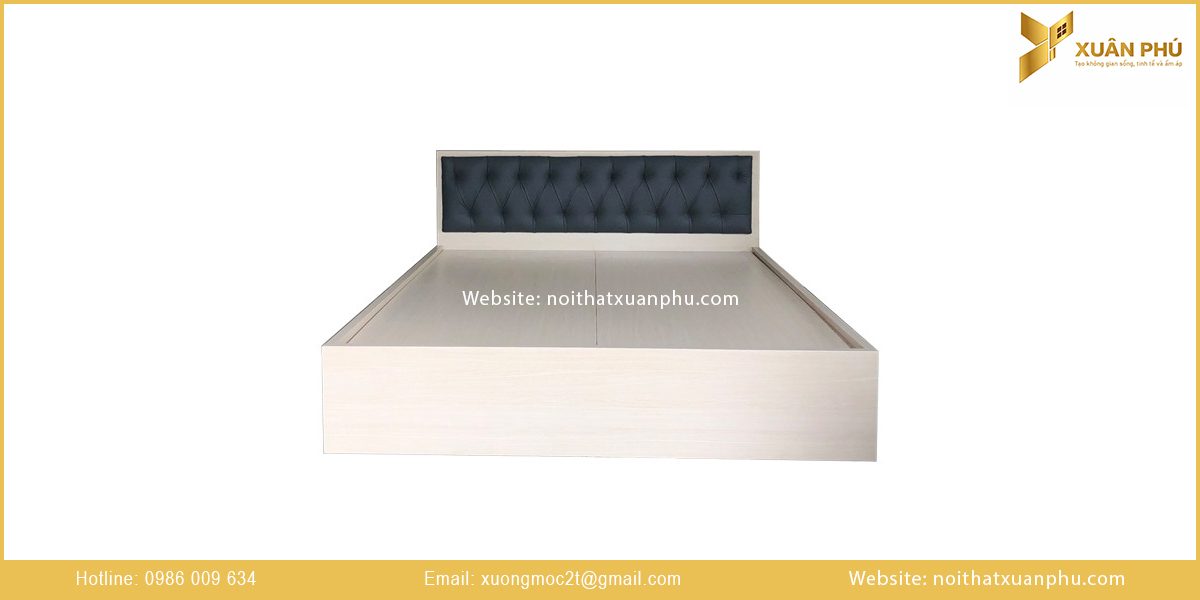 Thông số của giường ngủ có nệm đầu