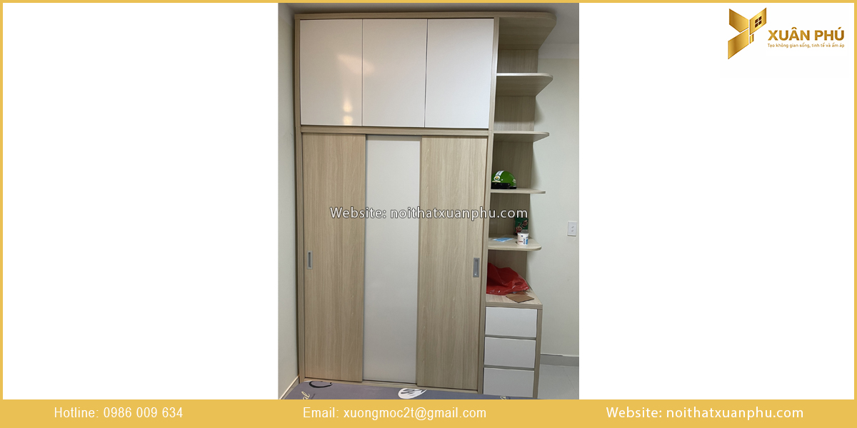 Ưu điểm của tủ quần áo 2 cánh