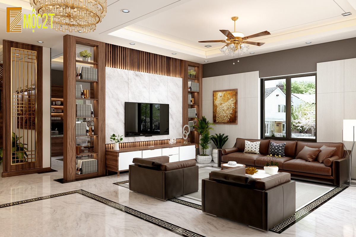 Vì sao nên chọn dịch vụ thi công nội thất biệt thự Bàu Bàng của Nội Thất Xuân Phú